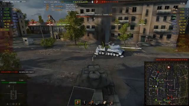 World of Tanks 8.8: T110E4 Gameplay 1 ( Ace Tanker, 7400 damage, 4 kills and sniper ) смотреть онлайн