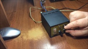 Приемник на "пиратский" диапазон 3 МГц. Собран на микросхеме К174ХА10 и пяти транзисторах.