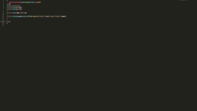 Java programming 3 - Compiling and Running a Program, Syntax, Data Types смотреть онлайн