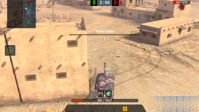 Вот что значит везение в Tanks Blitz /турнир 1 на 1/#wotblitz #tanksblitz #Andeezyt @Xasya #Игры смотреть онлайн