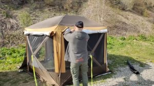 Шатер-палатка MIR2905-TD. Обзор, установка, впечатления.