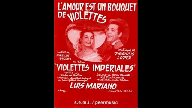 Luis Mariano - L'Amour est un Bouquet de Violettes смотреть онлайн