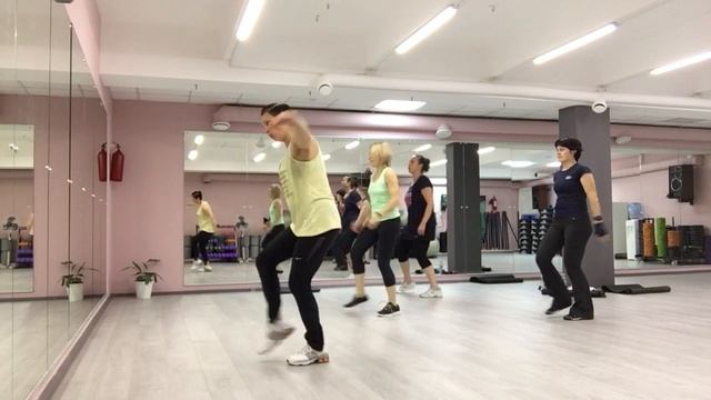 Разминка. Тай-бо . Семинар SuperFitness Company