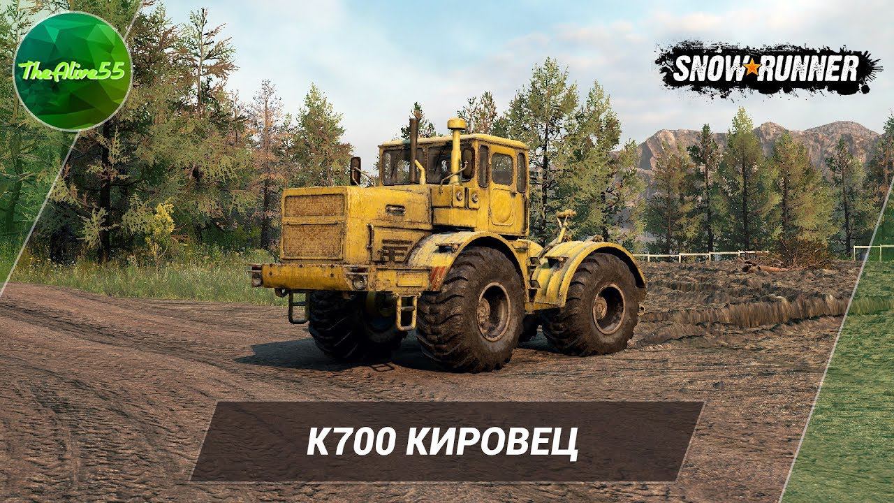 [SNOWRUNNER] ОБЗОР К-700 КИРОВЕЦ смотреть онлайн