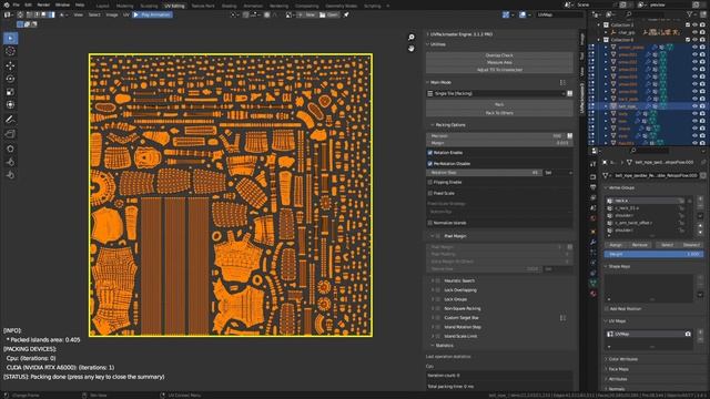 UVPackmaster 3 for Blender [Tutorial 3]: Basic packing options. смотреть онлайн
