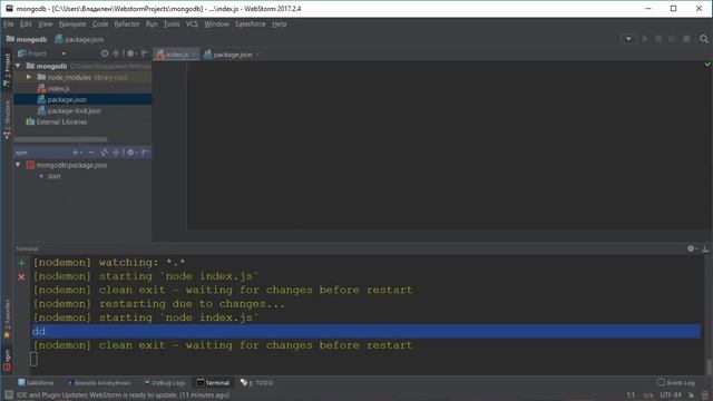 MongoDB Урок 2 Подключение к базе смотреть онлайн