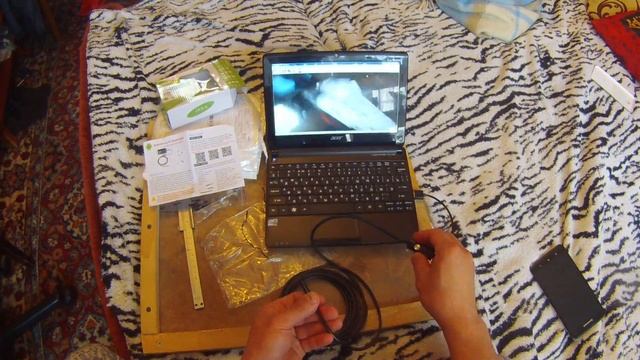 Мой эндоскоп первое подключение смотреть онлайн