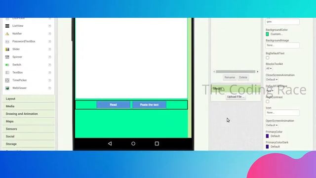 Text To Speech App In MIT App Inventor By The Coding Race