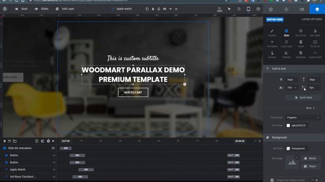 Как сделать Overlap-шапку в WoodMart? ➤ Elementor и Revolution Slider смотреть онлайн