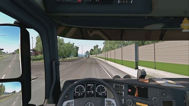 ETS2 1.38 ProMods 2.50 Mercedes Actros MPIV Šiauliai - Jyväskylä смотреть онлайн