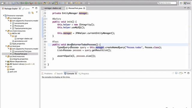 Named Queries em arquivos externos смотреть онлайн