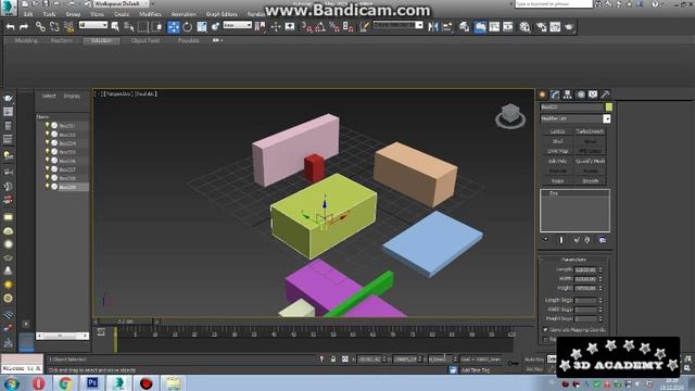 3D ACADEMY. Выделение, перемещение, вращение и масштабирование в 3dsMax. Урок 3 смотреть онлайн
