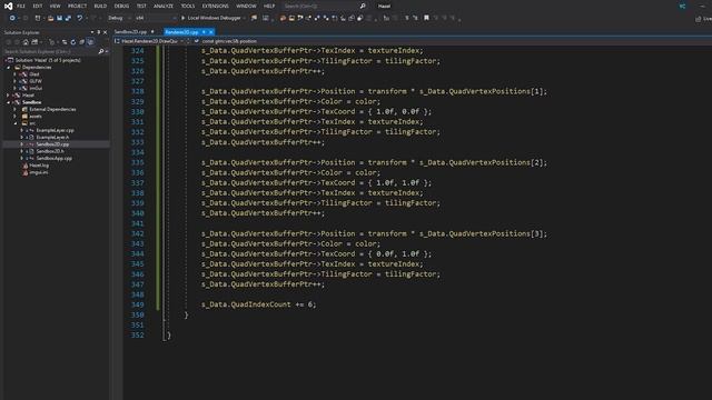 Drawing Rotated Quads // Game Engine series смотреть онлайн