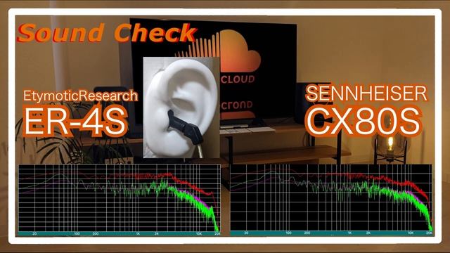 Etymotic Research ER-4S vs SENNHEISER CX80S [ IEMs Sound Comparison イヤホン音比較] смотреть онлайн