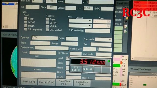 LogHX3 в связке с JTDX.
