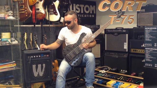 הדגמה של גיטרה בס CORT ומגבר מס WARWICK 30 смотреть онлайн