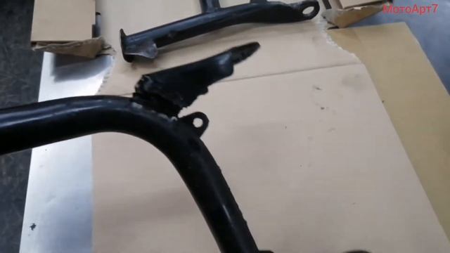 Как ломаются подножки ИЖ Юпитер 5 и Планета 5. Не перегружайте! смотреть онлайн