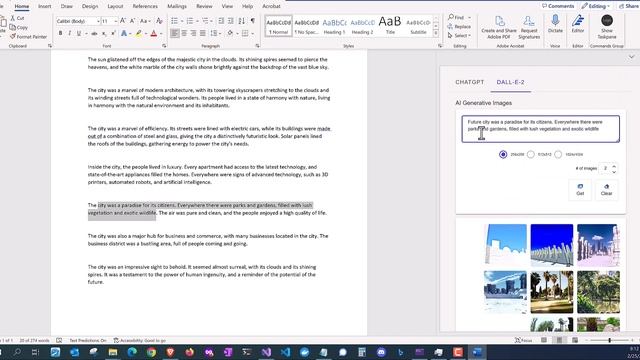 AI Integration with GPT-3 (ChatGPT) and DALL-E-2 in Microsoft Word! смотреть онлайн
