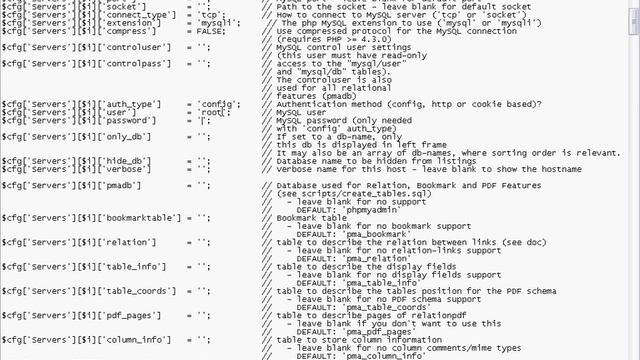 WAMP Error 1045 phpMyAdmin : 'root'@'localhost' (using password: NO) смотреть онлайн