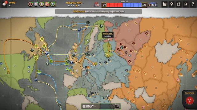 Axis and Allies 1942 Online with world's #5 Allies player SOMECODEGUY смотреть онлайн
