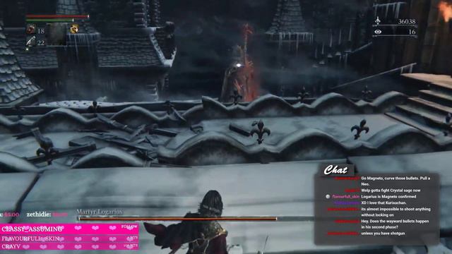 Bloodborne Part 3 | Martyr Logarius + Upper Cathedral Ward - Full Livestream смотреть онлайн