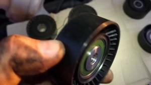 Замена ремня и роликов. Mitsubishi Outlander XL 2.4 MT 4B12.