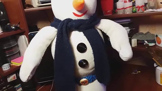 Снеговик своими руками