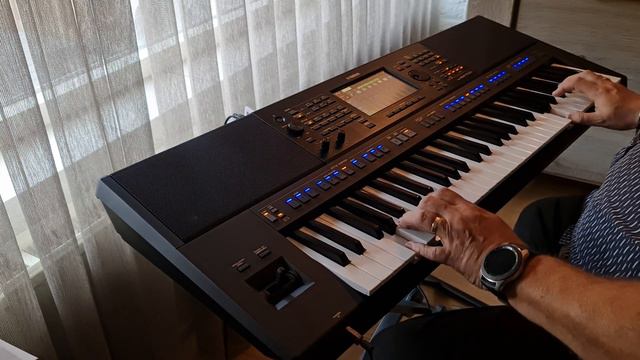 Celine Dion - All By My Self with original psr sx 700 style смотреть онлайн