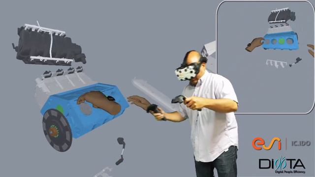 IC.IDO & Diota: Virtual Reality Process Validation Augmented Reality end-to-end delivery смотреть онлайн