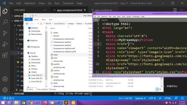 ? Angular 11 Tutorial - How To Deploy Host Angular 11 Project On Server | Ujjwal Technical Tips смотреть онлайн
