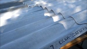 Укладка шифера, без подрезки уголков/как уложить шифер одному/Новая Жизнь