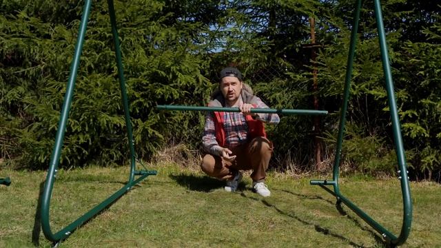 Сборка качели садовой Крепыш смотреть онлайн