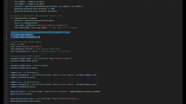 Creating a password generator with python (Github in the description) смотреть онлайн