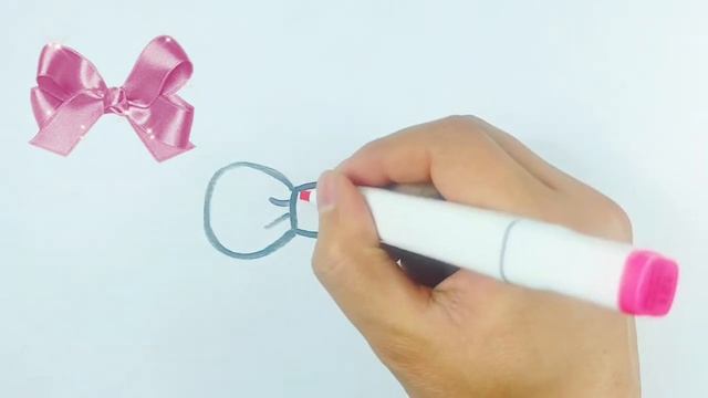 How To Draw A Bow Tie for kids| Как нарисовать Галстук-бабочку | Easy Drawing For Kids смотреть онлайн