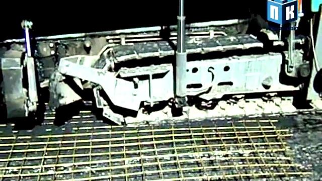 Композитная арматура в дорожном полотне. смотреть онлайн