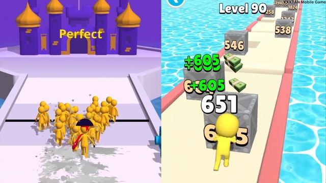 Join Clash 3d Vs Push Harder ???Max Levels Mobile Gameplay DK54 смотреть онлайн