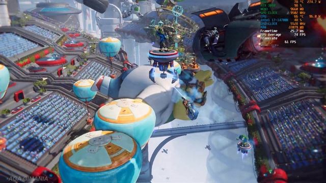 Ratchet & Clank: Rift Apart i7-14700K RTX 3080 4K Ray Tracing ON DLSS Benchmark Gameplay смотреть онлайн
