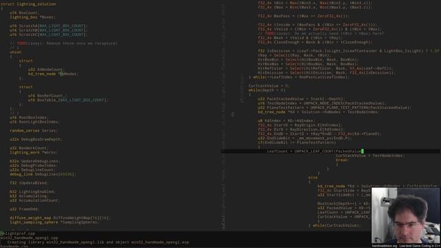 Handmade Hero Day 596 - Fleshing Out Kd-Tree Traversal смотреть онлайн