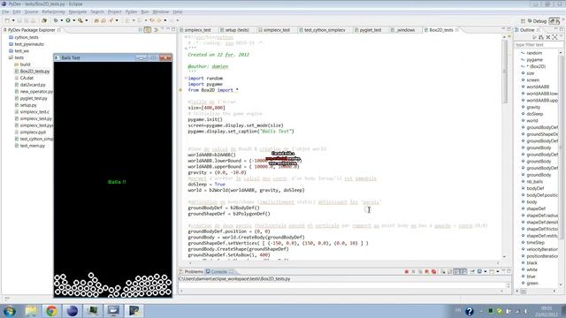 Python & Box2D & PyGame смотреть онлайн