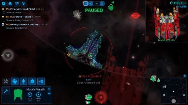 Railgun Brawler - 2v1 Battles and GLORIOUS Explosions!! | Cosmoteer Steam Release Gameplay смотреть онлайн