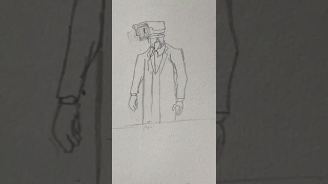 how to draw camera men | как нарисовать камера мена смотреть онлайн