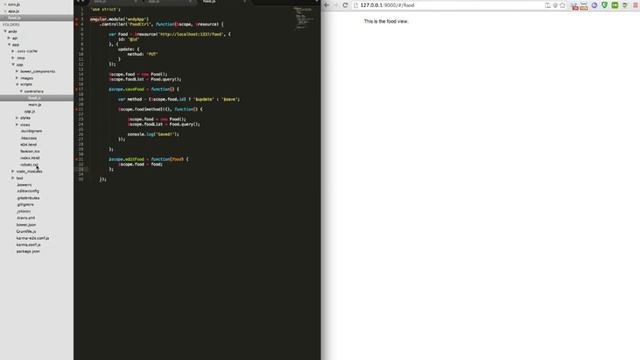 Angular and Sails.JS in 10 mins! смотреть онлайн