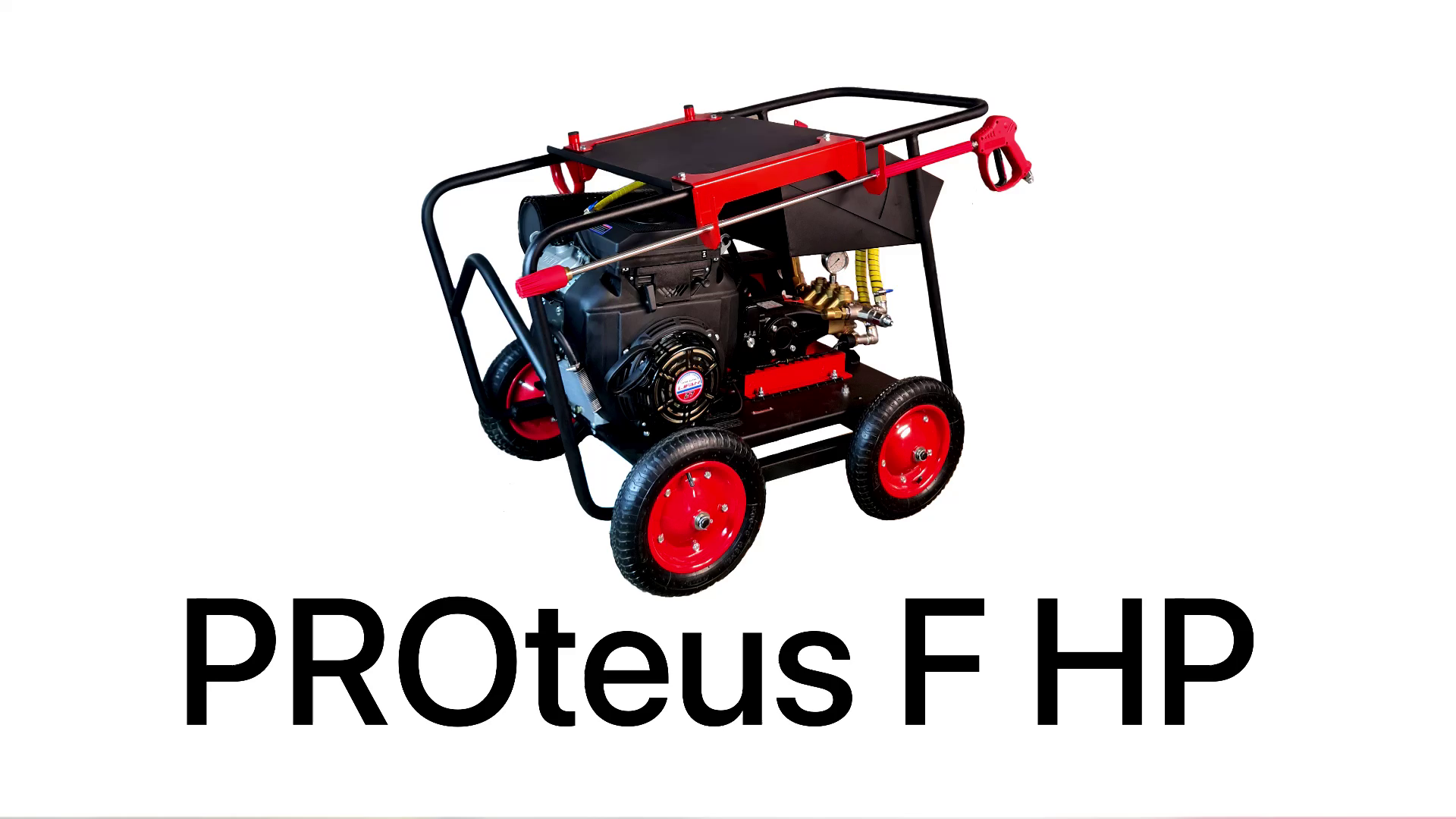 PROteus F HP. Гидродинамические машины сверхвысокого давления с турбофрезой для очистки поверхностей