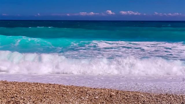 Calming Ocean Sounds to Brighten your Day - Relaxing Waves from Barahona смотреть онлайн