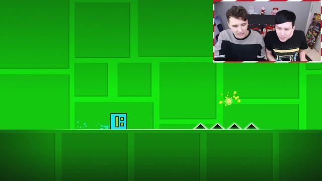 Dan vs. Phil: GEOMETRY DASH! смотреть онлайн