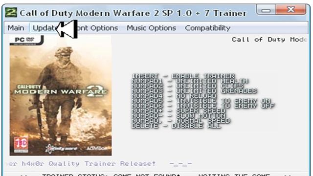 Call of Duty Modern Warfare 2 Trainer смотреть онлайн