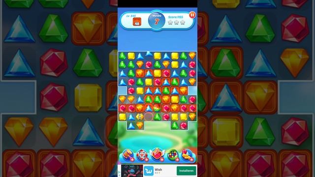 Jewel Crush ? - Jewels & Gems Match 3 Legend 2021 Level 545 ⭐⭐ no Booster ? Android Gameplay ✅ смотреть онлайн