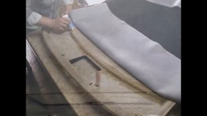 Перетяжка потолка автомобиля своими руками