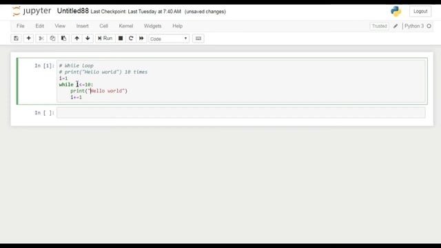 Python tutorial 31 : While loop in Python смотреть онлайн