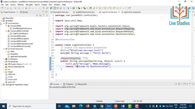 @RestController vs @Controller in Spring Boot ,mvc |RESTful api| java64bit| By Ashu Sir смотреть онлайн